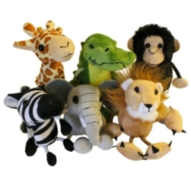 The Puppet Company Finger Puppets - African Animals Set Multi unisex