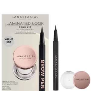 Anastasia Beverly Hills Laminated Look Brow Kit (Various Shades) - Dark Brown