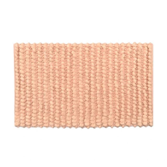 Allure Bath Fashions Sparkle Chunky Bobble Non Slip Bath Mat - Blush Pink
