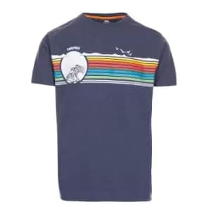 Trespass Mens Lakehouse T-Shirt (3XL) (Navy Marl)