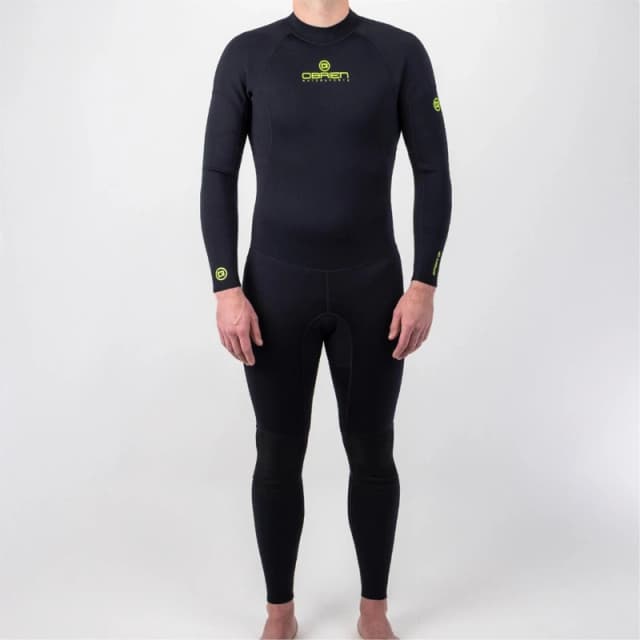 Obrien Mens Elite Thermo Premium Neoprene Thermal Full Wetsuit Black male X Small