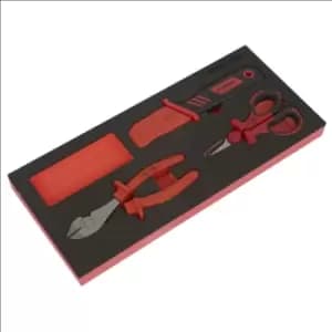 Sealey Premier Insulated Cutting Set 3pc with Tool Tray - VDE Approved