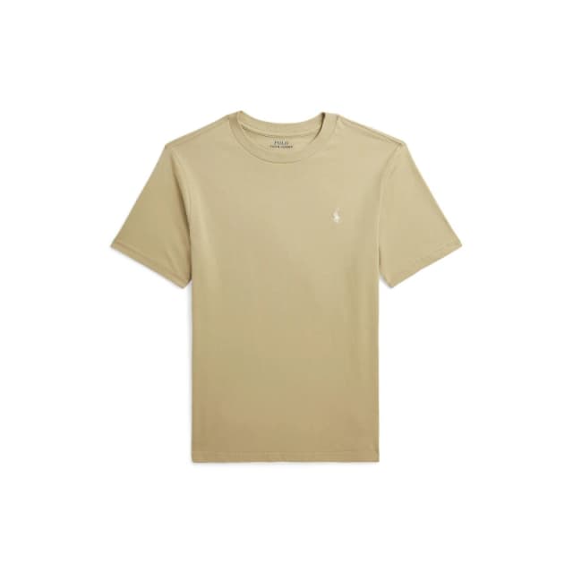 Polo Ralph Lauren SS CN-TOPS-T-SHIRT boys's Children's T shirt in Beige