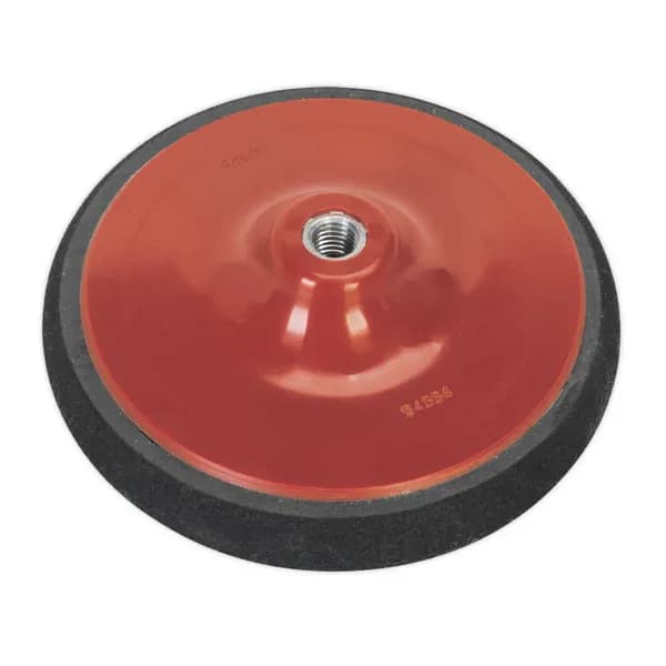Sealey PTC180BP Backing Pad Ø160mm for Tie Cord Polishing Bonnet M14 x 2mm