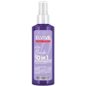 LOreal Paris Elvive All for Blonde 10-in-1 Bleach Rescue Leave in Spray 100ml