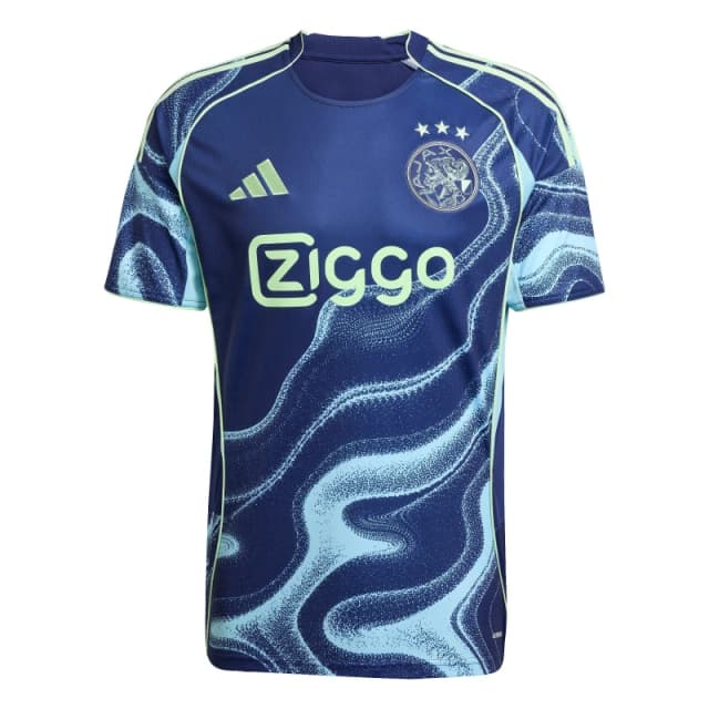 adidas Ajax Amsterdam Away Shirt 2025 2026 Adults Black male L