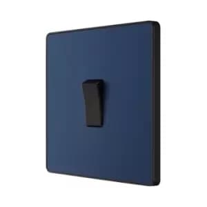 BG Evolve Matt Blue Single Intermediate Light Switch 20A 16Ax - PCDDB13B