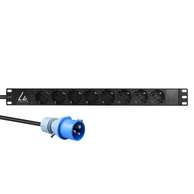 Lanview LVR-3MIEC-LIC-SCH8 power distribution unit (PDU) 8 AC outlet(s