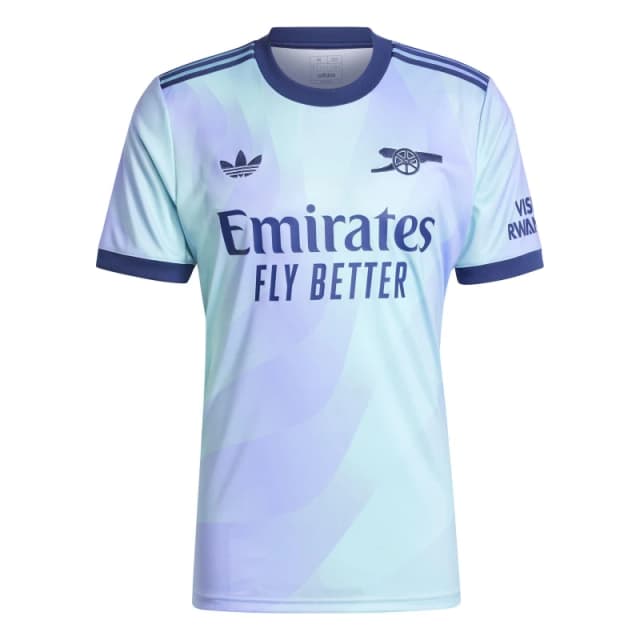 adidas Arsenal Third Shirt 2024 2025 Adults - Blue Blue XS