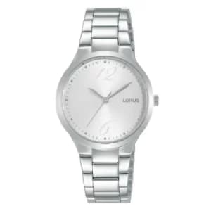 Ladies Dress Watch with Stainless Steel Braclet & White Dial
