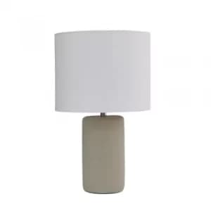 Austin Table Lamp with White Reni Shade