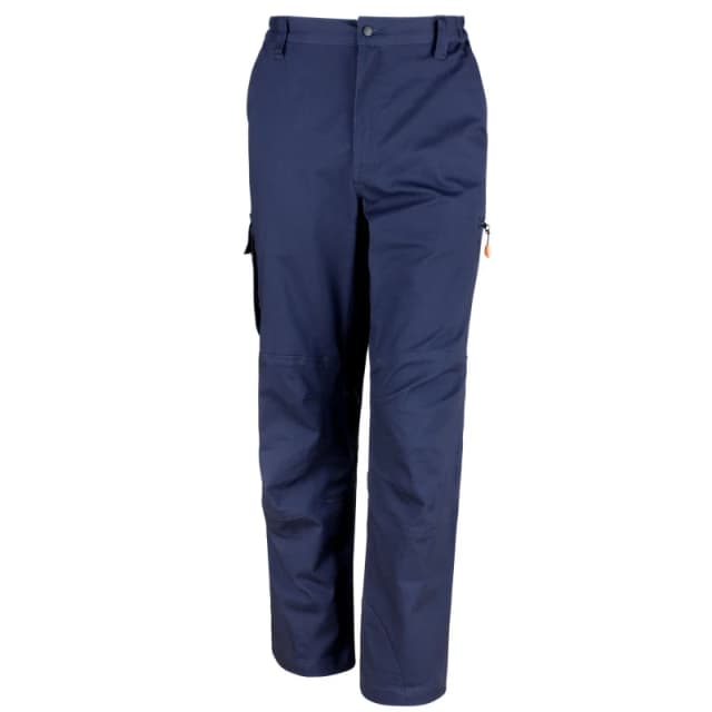 Result Result Men Sabre Stretch Work Trousers in Navy Size: X-Small Navy XS Male 5063470532810