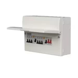 BG 6 Way With 100A Switch 2x 63A 30Ma RCDS & 6x MCBs - CFUDP16606