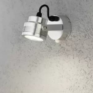 Monza Outdoor Modern Wall Light Adjustable 6W High Power LED PIR Sensor, IP54