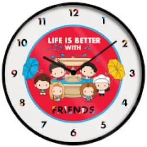 Friends Chibi Clock 10 Inch