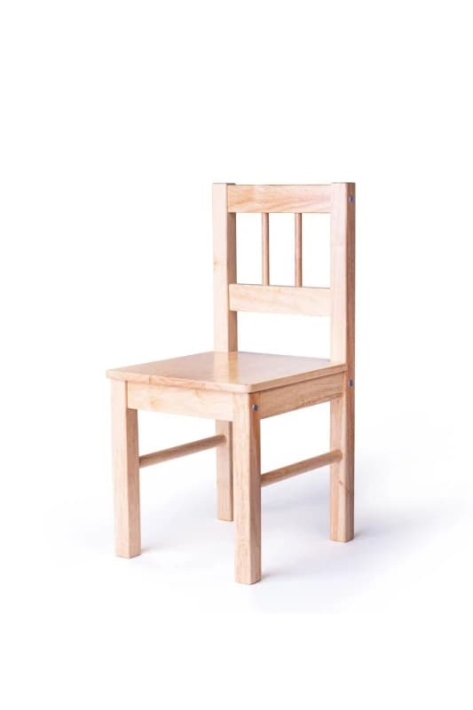 Bigjigs Toys Wood Chair Natural unisex
