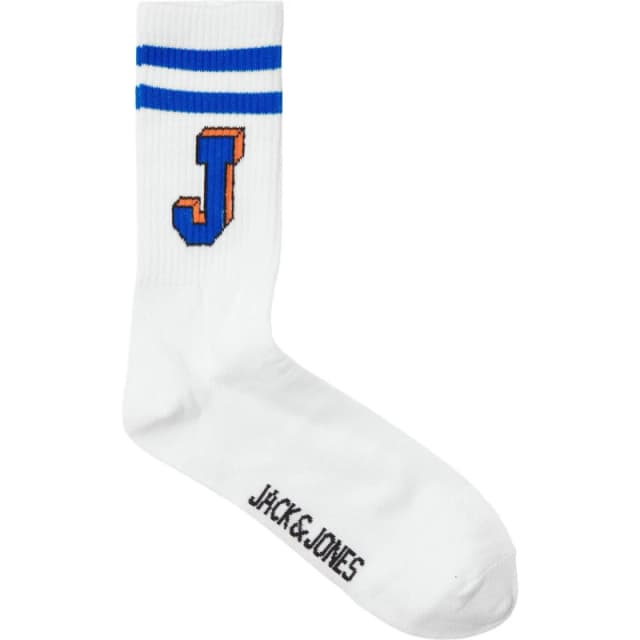 Jack and Jones Tennis Socks Mens - White White One Size