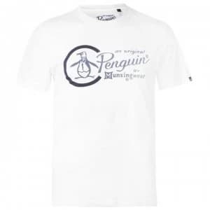 Original Penguin Combo Short Sleeve T Shirt - White 118