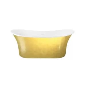 Elementa Nereda Acrylic Freestanding Bath 1805 x 785 - Gold