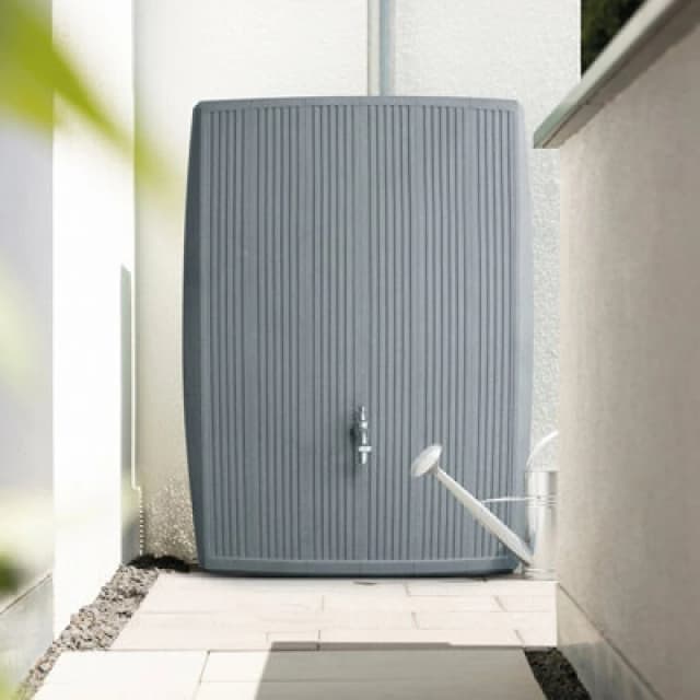 Charles Bentley Concrete 200L Water Butt Plastic