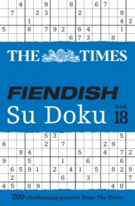The Times Fiendish Su Doku Book 18. Paperback. By The Times Mind Games Books