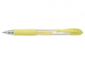 Pilot G207 Gel Retractable 0.7 Pastel Yellow PK12