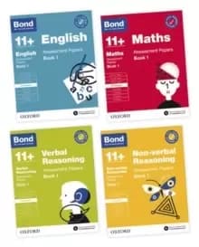 Bond 11+ English, Maths, Verbal Reasoning, Non Verbal Reasoning: Assessment Papers : 9-10 Yrs Bundle