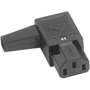 IEC connector 43R Series mains connectors 43R Socket right angle