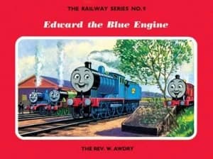 The Railway Series No. 9 Edward the Blue Engine by Rev. W. Awdry Hardback