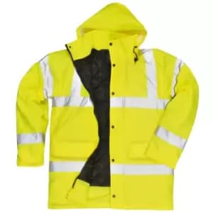 Portwest Hi-Vis Traffic Jacket (S460) / Workwear / Safetywear (Pack of 2) (L) (yellow)