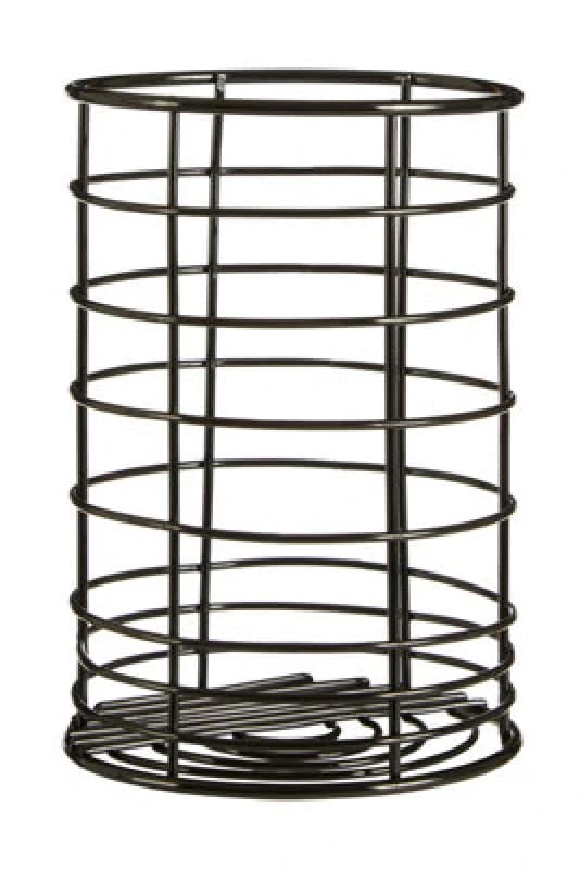 Premier Housewares Vertex Black Nickel Finish Utensil Holder Black