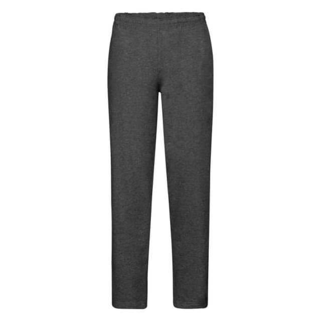 Fruit Of The Loom Fruit of the Loom Men Open Hem Jog Pants Jogging Bottoms in Grey Size: Small Grey S Male 5059269763817