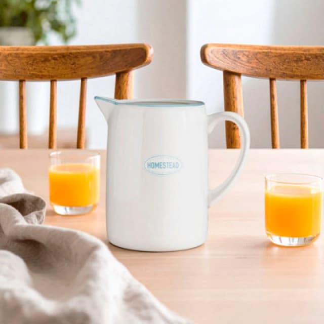 Premier Housewares Homestead Pitcher White