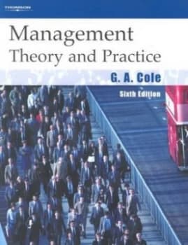 Management Theory and Practice by Cole Paperback