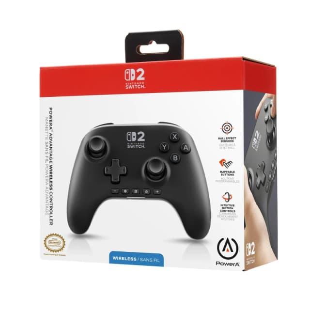 PowerA Advantage Wireless Controller for Nintendo Switch 2 - Black unisex Mint