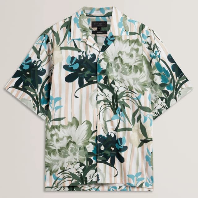 Ted Baker Ted SSPlcmn FlorStrp Sn62 Mid-Pink male S (2)