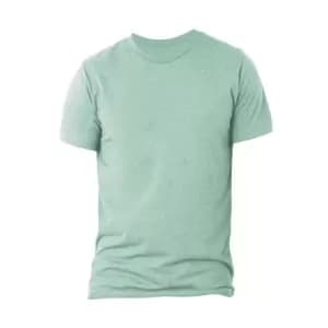 Canvas Triblend Crew Neck T-Shirt / Mens Short Sleeve T-Shirt (2XL) (Ice Blue Triblend)