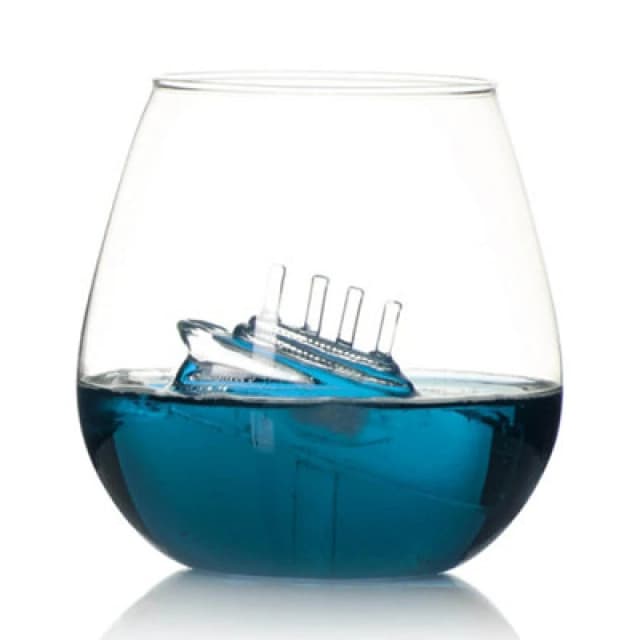 Bar Bespoke Bar Bespoke Ship in A Glass 500ml - Transparent in Clear Clear One Size Unisex 5013313005476