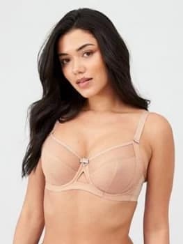Curvy Kate Victory Balconette Bra - Latte, Latte, Size 44, Women