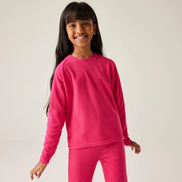 Regatta Junior Thermal Baselayer Top - Pink Pink C7-C8yrs
