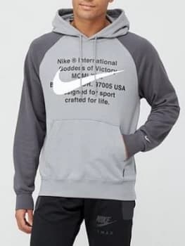 Nike Sports Wear Swoosh Hoodie Po Ft