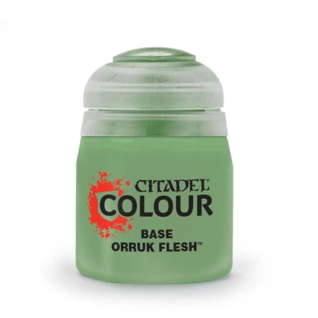 Citadel Games Workshop Colour Base: Orruk Flesh (12ml) Paint Multi