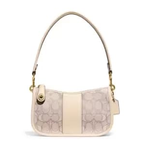 Coach Coach Swinger Signature Bag - Cream
