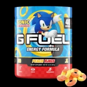 G Fuel Peach Rings Tub (40 Servings) Elite Energy and Endurance Formula