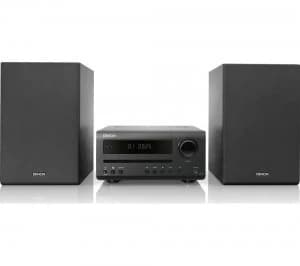Denon DT 1 Bluetooth Traditional Hi Fi System Black