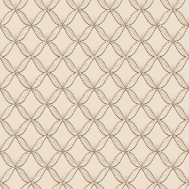 Design ID DID Geometric Cream Wallpaper Wallpaper One Size Cream 41870269000