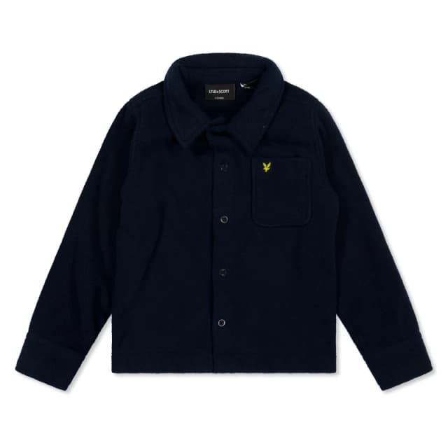 Lyle and Scott Kids Polar Overshirt Dark Navy male 3-4 Yrs
