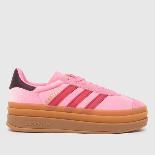 adidas pink gazelle bold Girls Youth trainers Pink UK 4 (EU 36?)