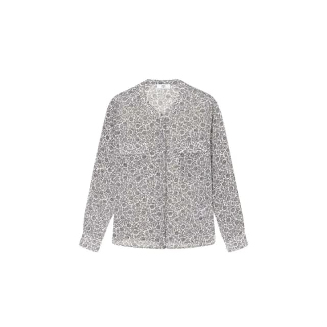 Le Temps des cerises Woman's shirt Le Temps des cerises Cardina Blanc Female XS