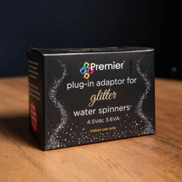 Samuel Alexander TFD0515 4.5Vdc 3.6VA Plug-in Adaptor for Christmas Water Spinners Black